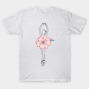 Beautiful ballet design T-Shirt